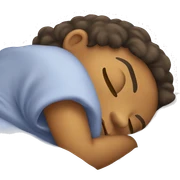 Sleeping sticker