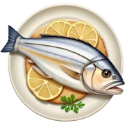 Grilled branzino  sticker