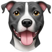 Staffy sticker