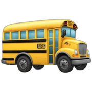 School bus sticker