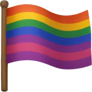 Lesbian flag sticker
