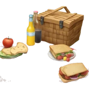 Picnic sticker