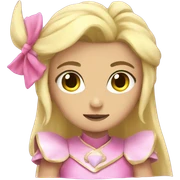 Magical girl sticker