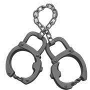 open handcuffs  sticker