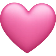 pink heart sticker