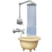 shower sticker