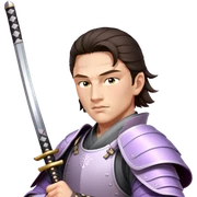 Gentle Samurai sticker