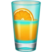 Orange juice  sticker