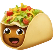 Taco sticker