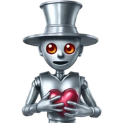Tin man sticker