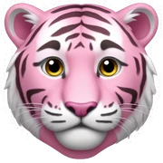 Pink tiger sticker