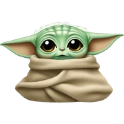 Baby yoda sticker