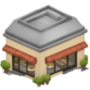 Restaurant sticker