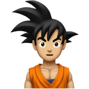goku in island sticker