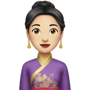 Vietnamese princess sticker