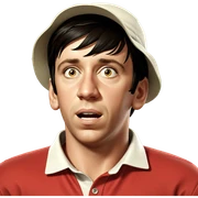 retro portrait of a boy sticker