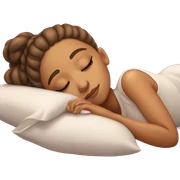 Ariana Grande sleeping sticker