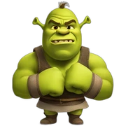 Shrek boxing sticker