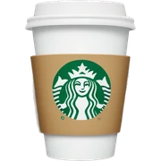 Starbucks cup sticker
