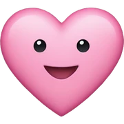 pink heart sticker