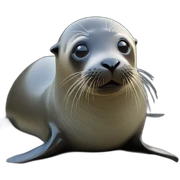 fur seal sticker