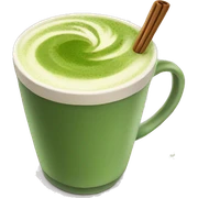 matcha latte sticker