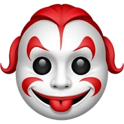 Juggalo smiley face sticker