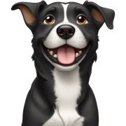 Happy Dog sticker