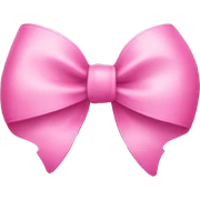Pink bow  sticker