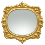 Gold Mirror sticker