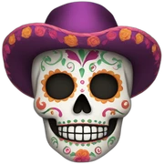 Dia de los muertos sticker