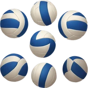 Volleyball sticker
