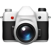white camera sticker