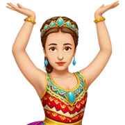 Folkloric Dancer sticker