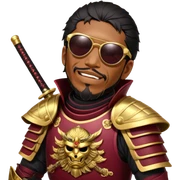 Samurai Leader sticker