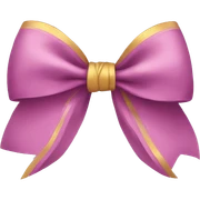 Bow sticker