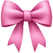Pink coquette bow sticker