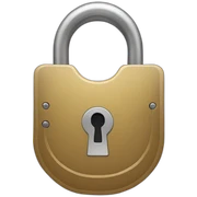 lock sticker