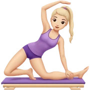 Pilates girly sticker