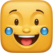 Laughing  sticker