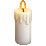 Candle sticker