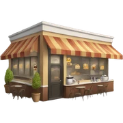cafe sticker