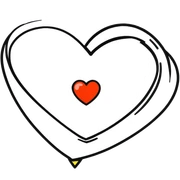heart sticker