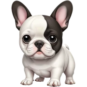 French bulldog sticker