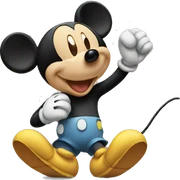 Mickey sticker