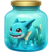 vaporeon jar sticker