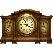 vintage clock sticker