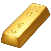 gold bar sticker
