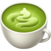 Matcha coffee sticker