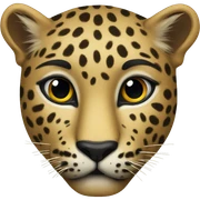 Leopard sticker